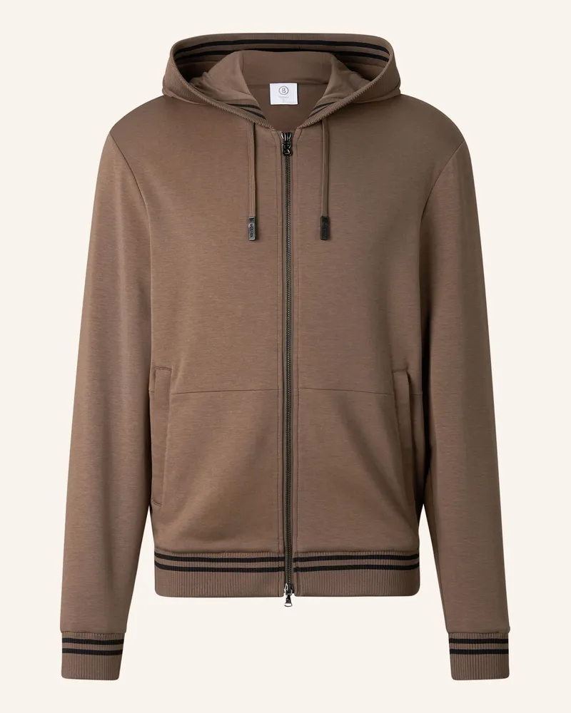 Bogner Hoodie-Sweatjacke Forest braun Braun