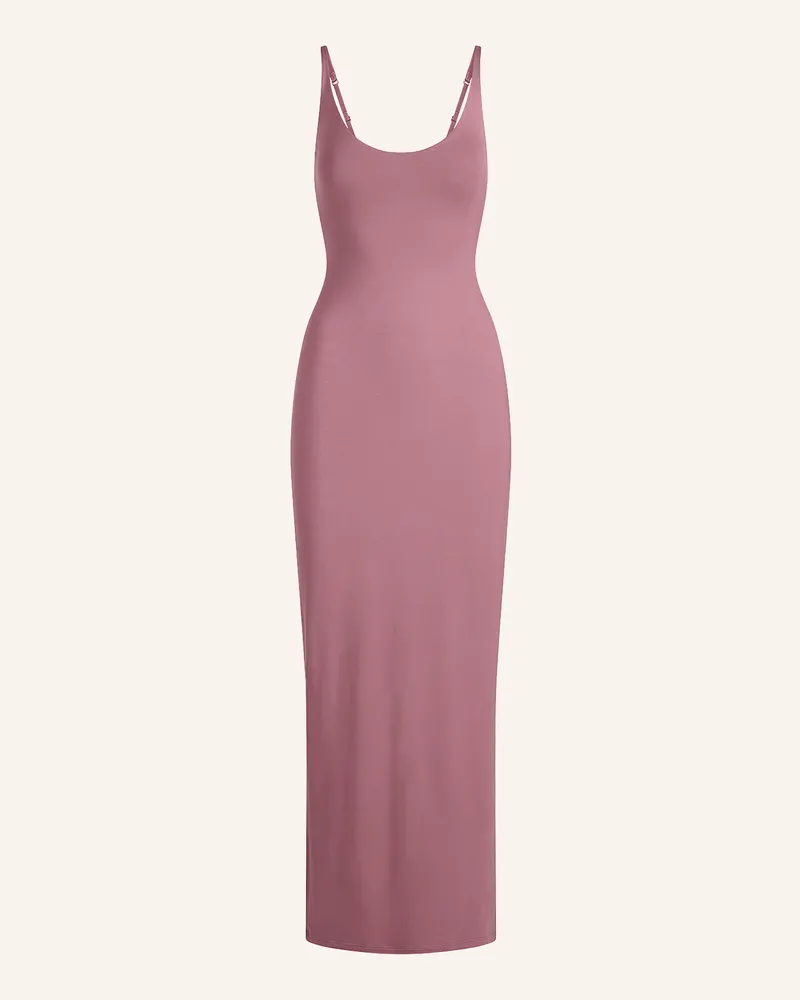 SKIMS Lounge-Kleid SMOOTH LAYERS Redwood