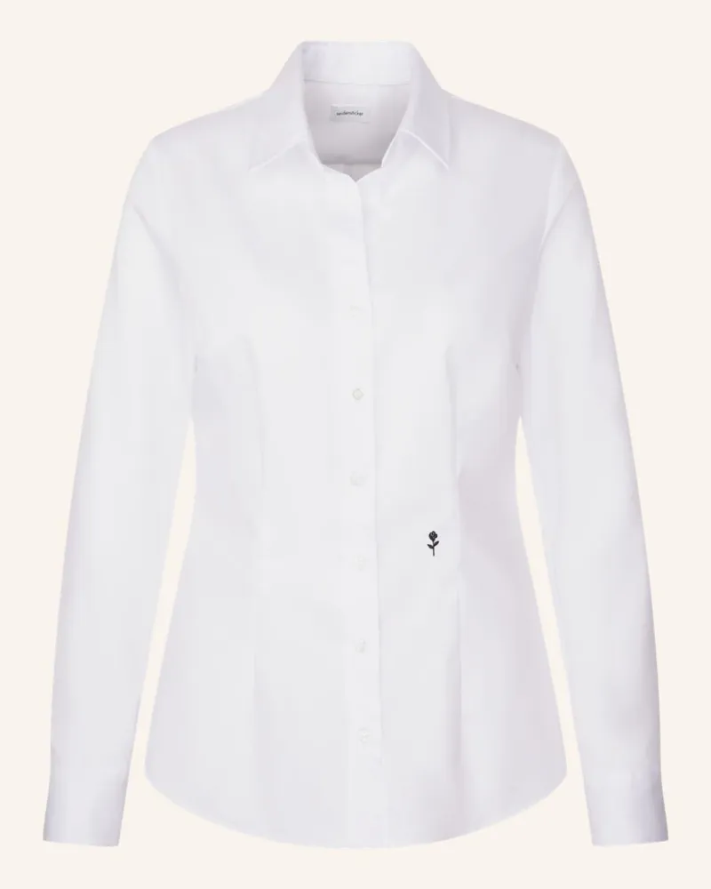 Seidensticker Hemdbluse weiss Weiss