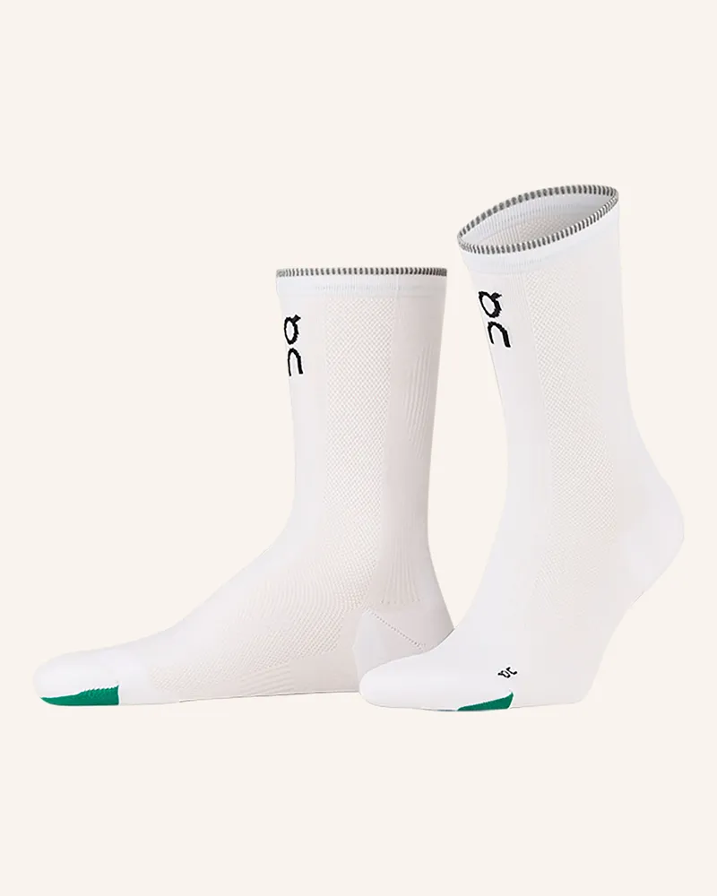 ON Laufsocken Elite Run weiss Weiss