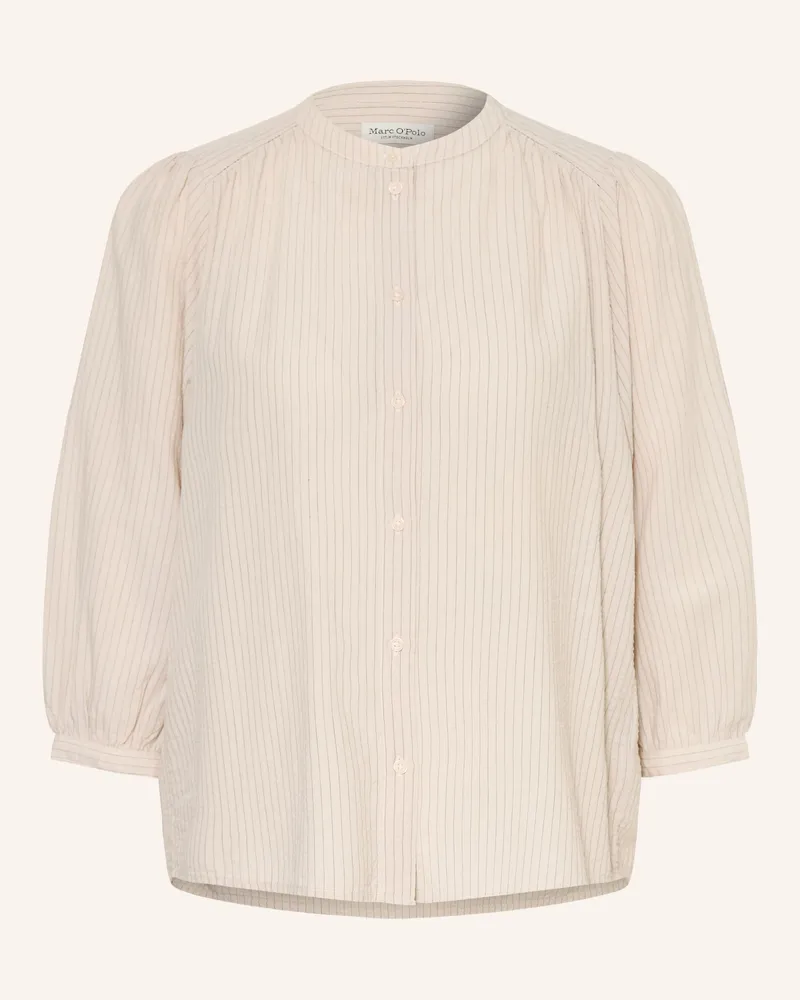 Marc O'Polo Bluse Mit 3/4-Arm weiss Creme