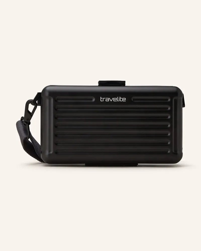 Travelite Umhängetasche Next schwarz Schwarz