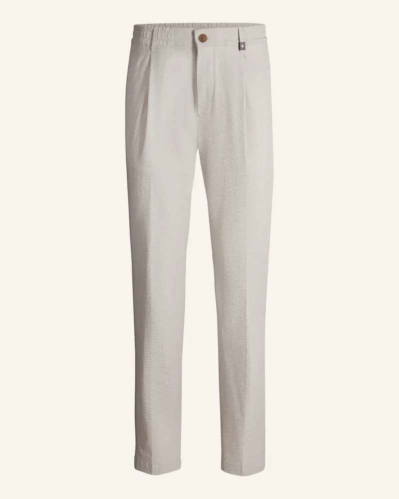 Strellson Bundfaltenhose LUI Hellgrau