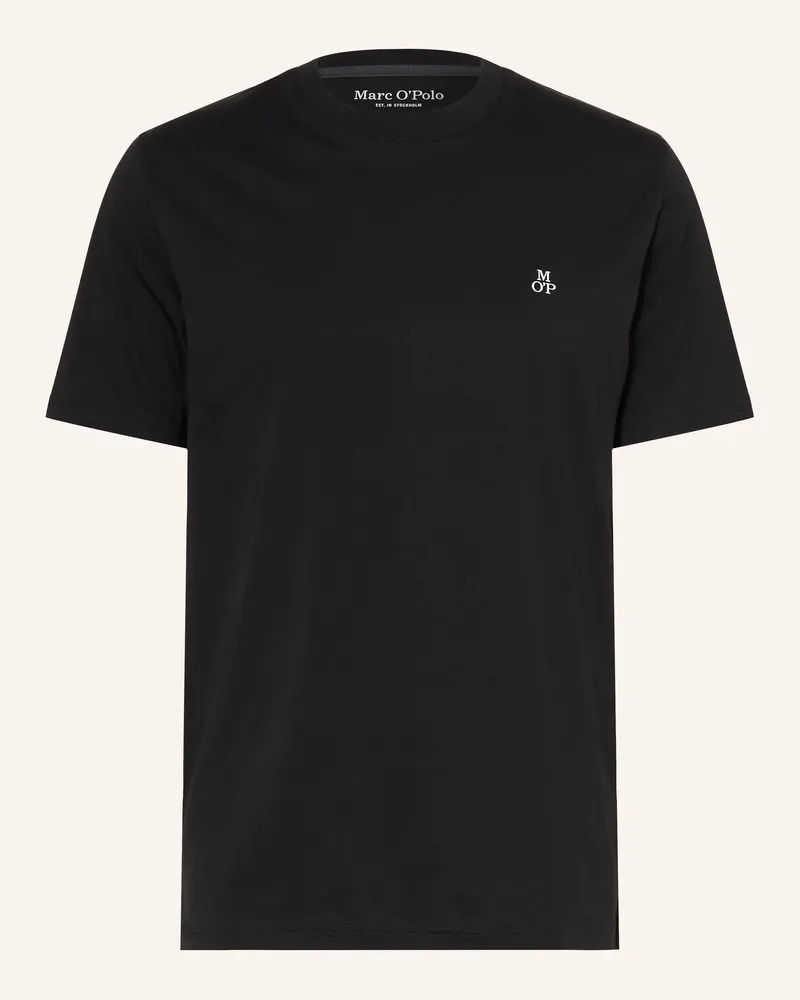 Marc O'Polo 2er-Pack T-Shirts schwarz Schwarz