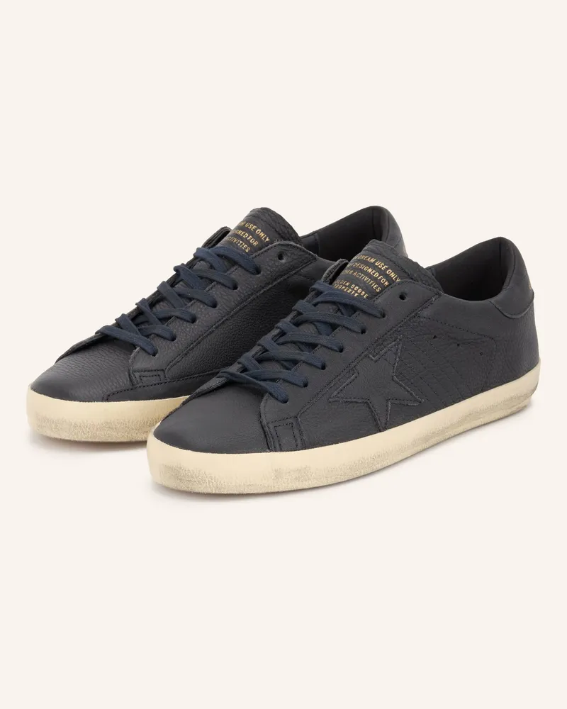 Golden Goose Sneaker Super-Star blau Dunkelblau
