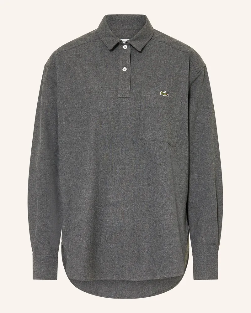 Lacoste Blusenshirt Dunkelgrau