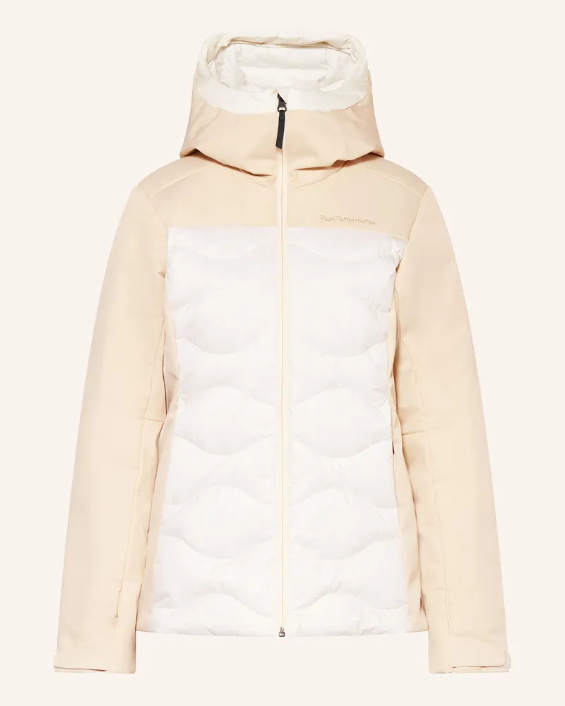 Peak Performance Daunen-Skijacke SILVERCHUTE HELIUM Ecru