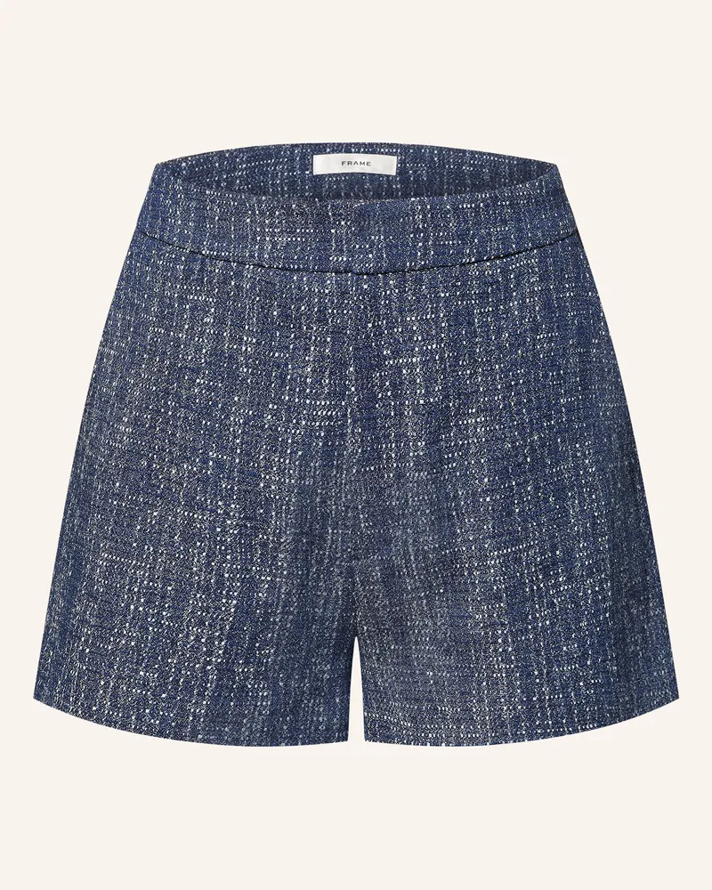 Frame Denim Tweed-Shorts THE TWEED Dunkelblau