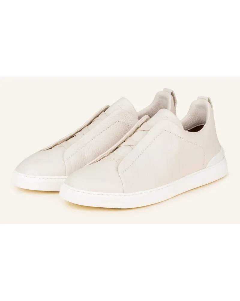 Ermenegildo Zegna Sneaker - ECRU Weiss