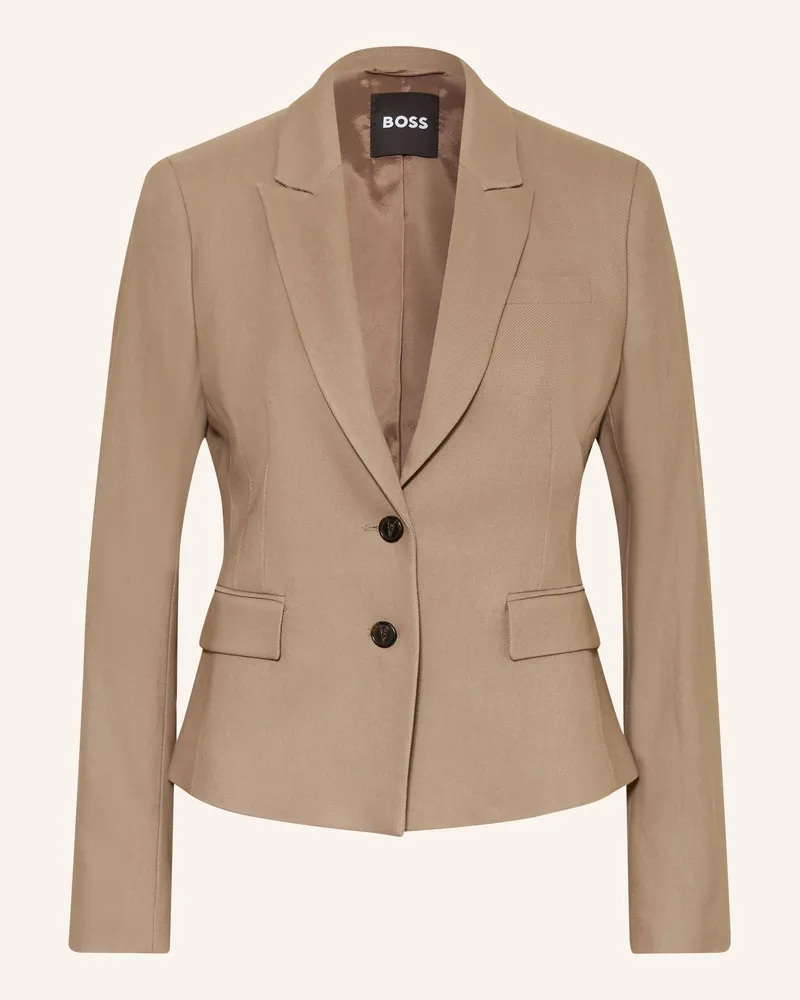 HUGO BOSS Blazer Jia beige Hellbraun