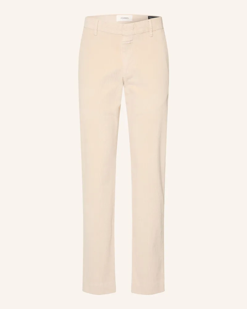 Closed Cordhose Clifton Slim Fit beige Ecru