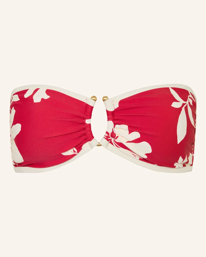 Seafolly Australia Bandeau-Bikini-Top Mayflower rot Rot