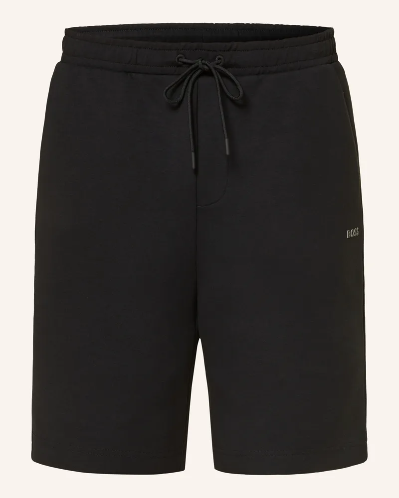 HUGO BOSS Sweatshorts HEADLO Schwarz