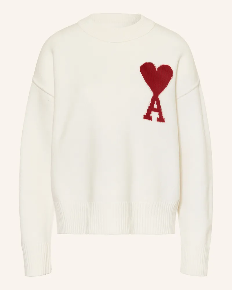 AMI Paris Pullover weiss Weiss