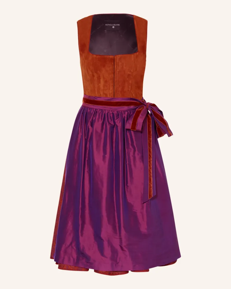 KINGA MATHE Dirndl MOLLINA Dunkelorange