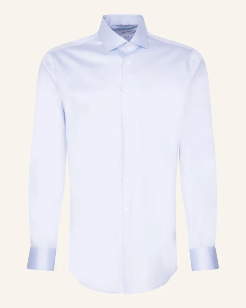 Seidensticker Business Hemd Regular Fit blau Hellblau
