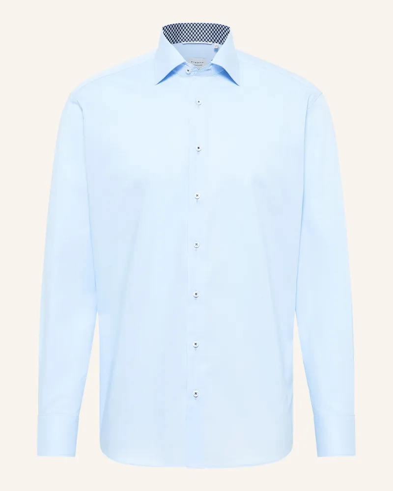 Eterna Hemd Modern Fit Hellblau