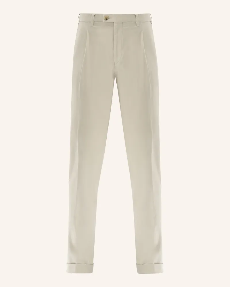 van Laack Hose Slim Fit braun Beige