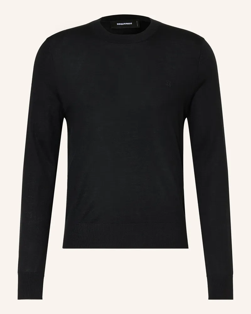 Dsquared2 Pullover schwarz Schwarz
