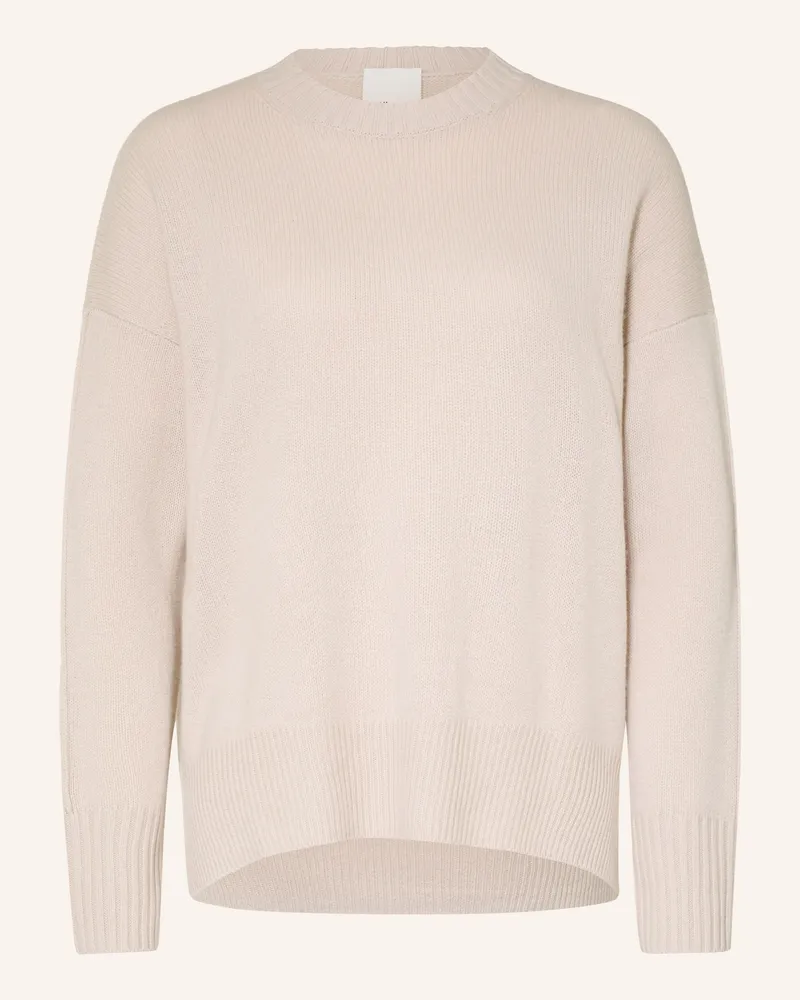 ALLUDE Cashmere-Pullover grau Beige