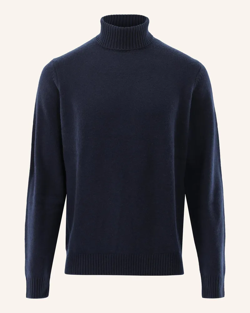 van Laack Pullover blau Dunkelblau
