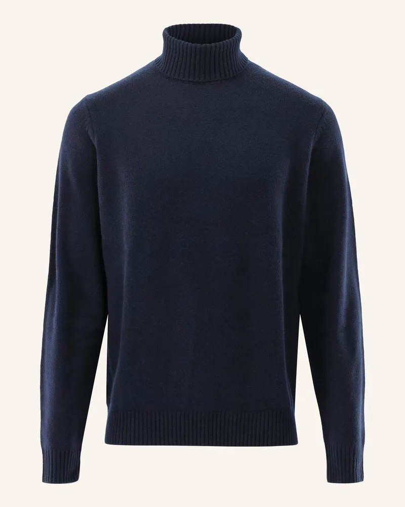 van Laack Pullover blau Dunkelblau