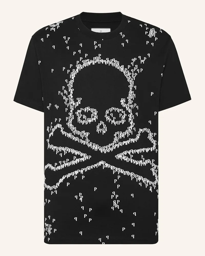 Philipp Plein T-Shirt SKULL&BONES Schwarz