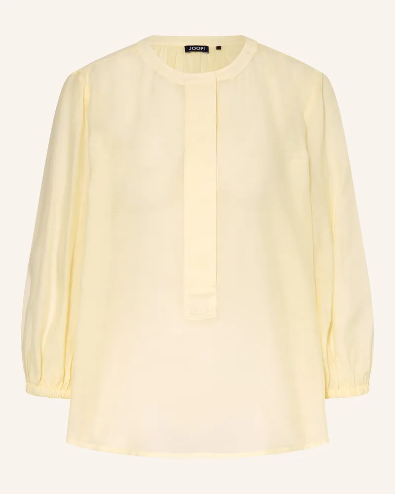 JOOP! Bluse BETSY mit 3/4-Arm Hellgelb