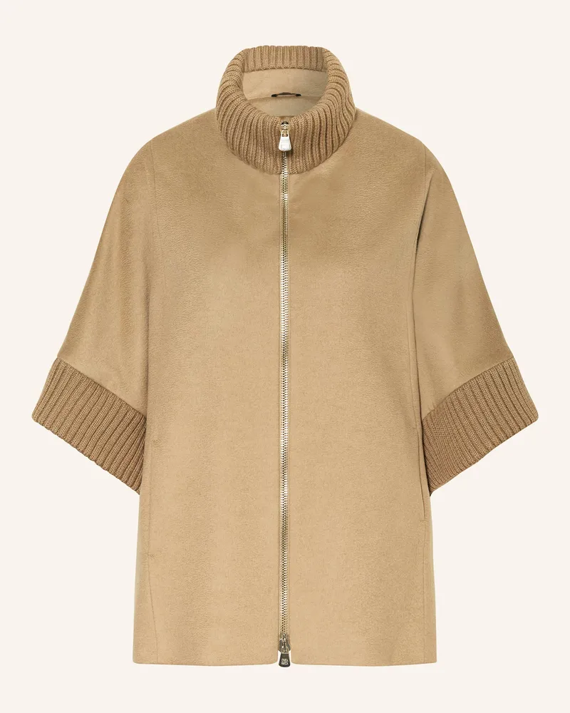Cinzia Rocca Poncho braun Camel