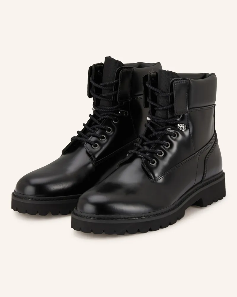 HUGO BOSS Schnürboots Draven schwarz Schwarz