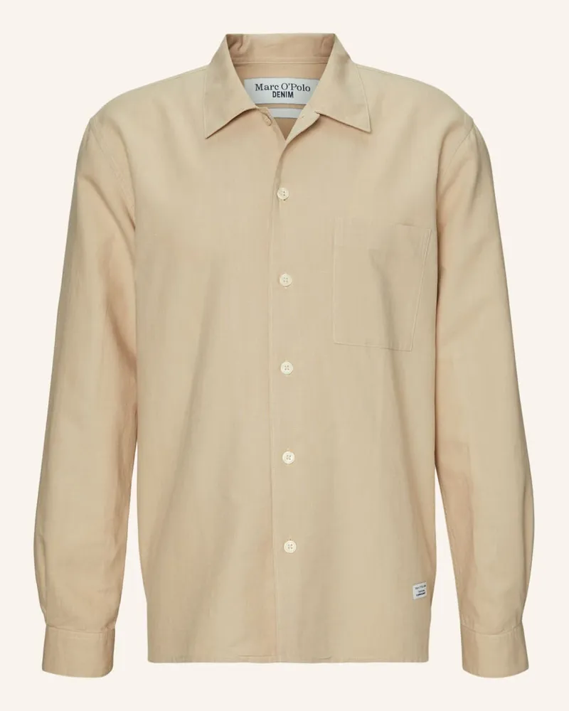 Marc O'Polo Overshirt Beige