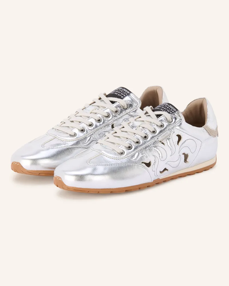 AllSaints Sneaker Liam Mit Cut-Outs silber Silber