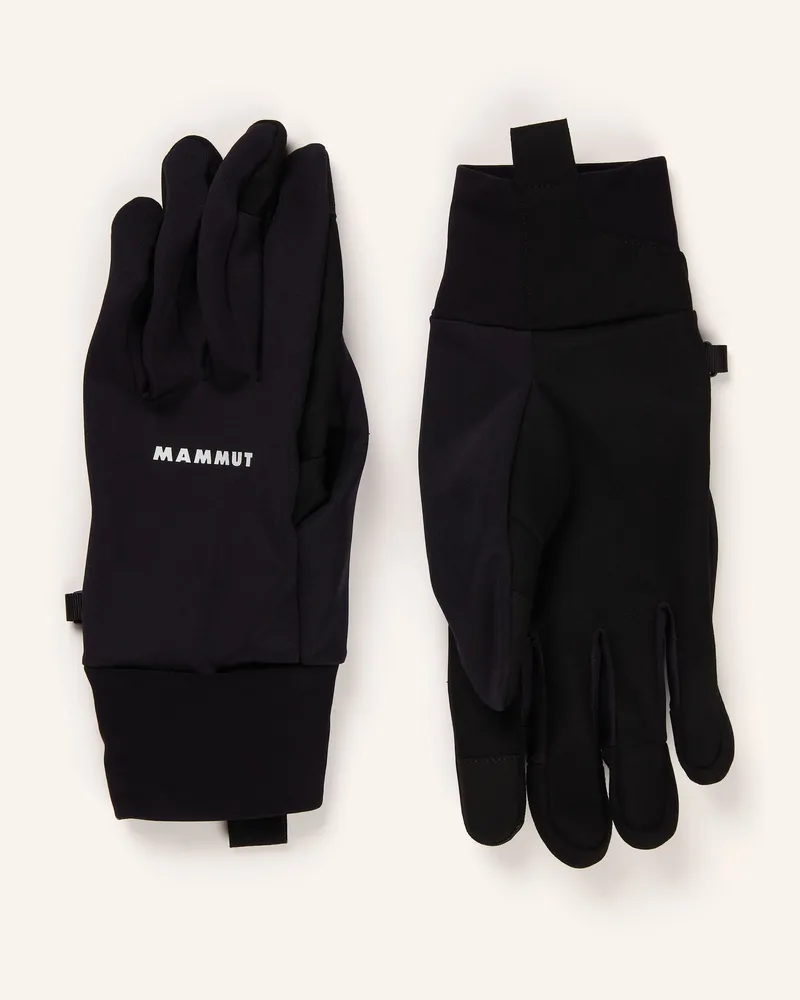 Mammut Multifunktions-Handschuhe Astro Light Mit Touchscreen-Funktion schwarz Schwarz