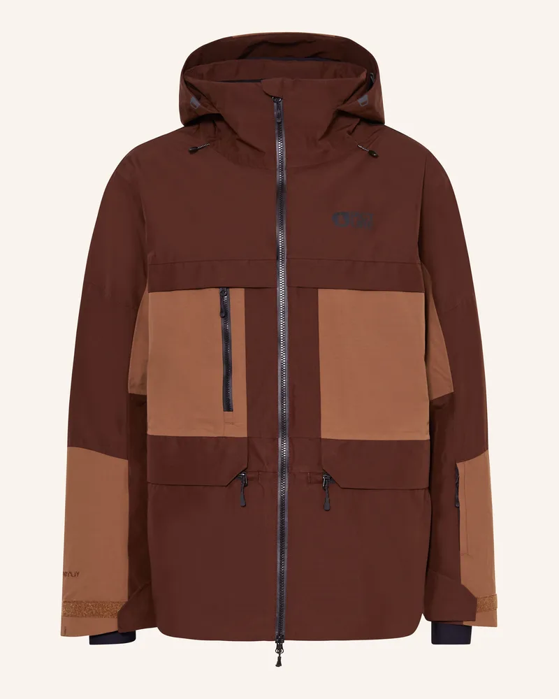 Picture Skijacke DUGNAD Dunkelbraun