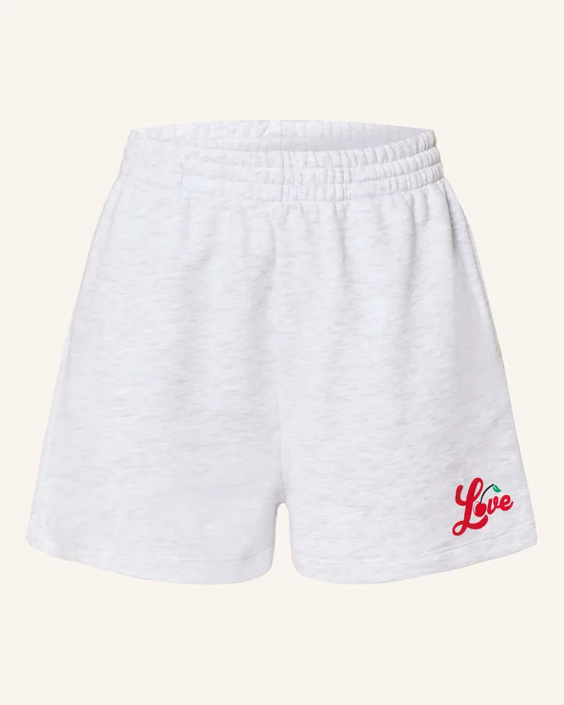 Miss Goodlife Sweatshorts grau Hellgrau