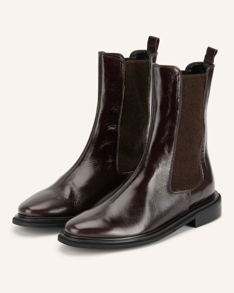 Darling Harbour Chelsea-Boots braun Dunkelbraun