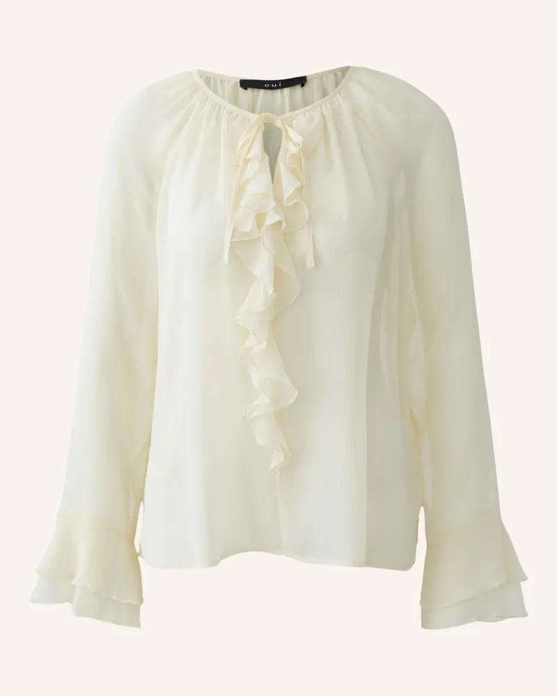 Oui  Bluse Weiss