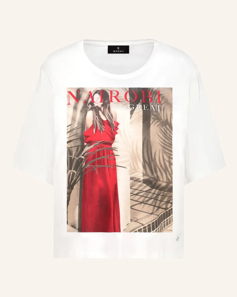 monari T-Shirt weiss Weiss