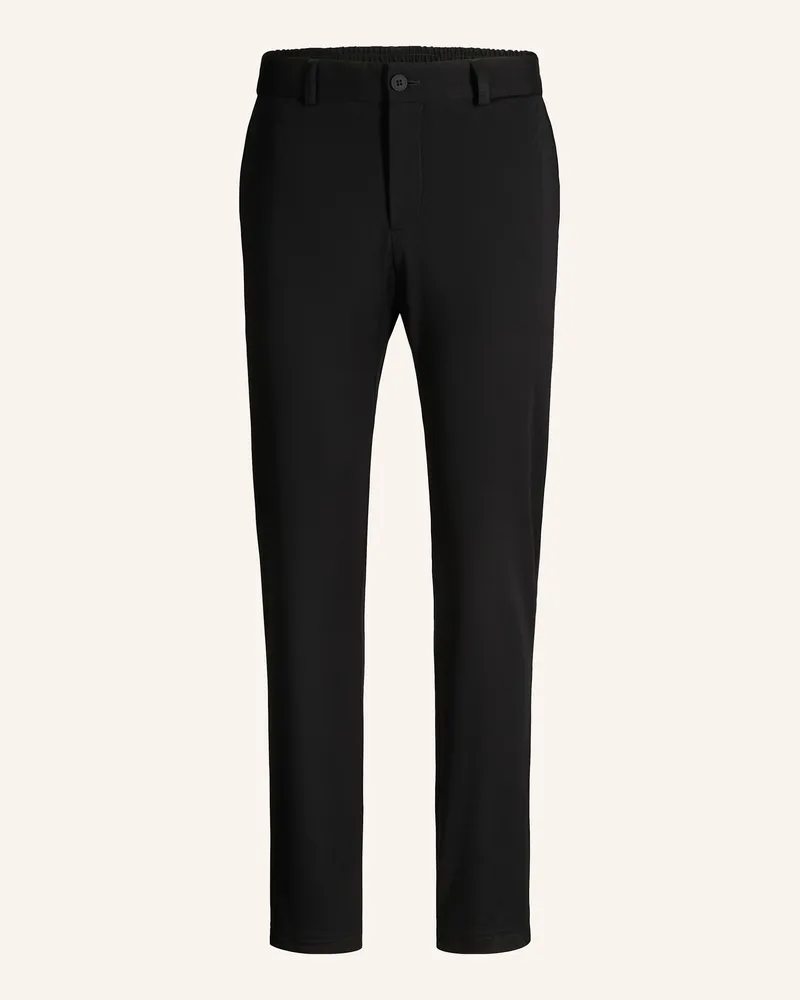 Strellson Anzughose TIUS Slim Fit aus Jersey Schwarz