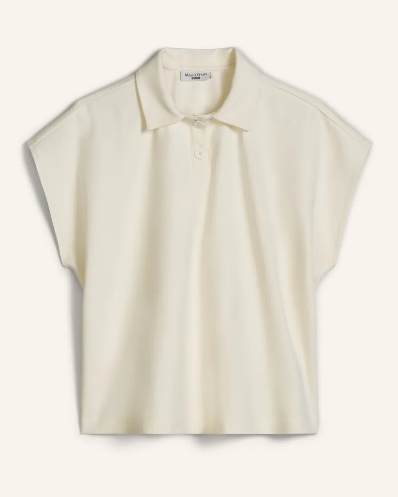 Marc O'Polo Poloshirt weiss Ecru