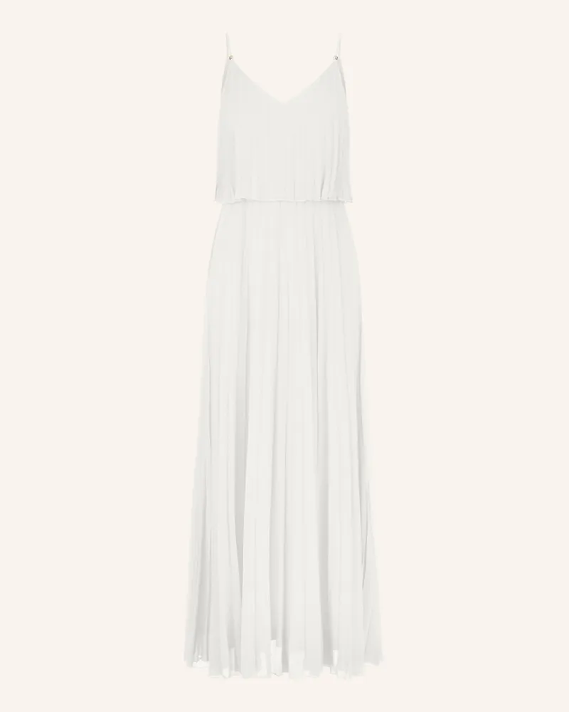 Apart Abendkleid mit Plissees Creme