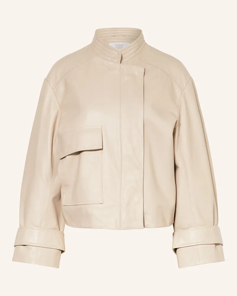 Riani Lederjacke beige Beige