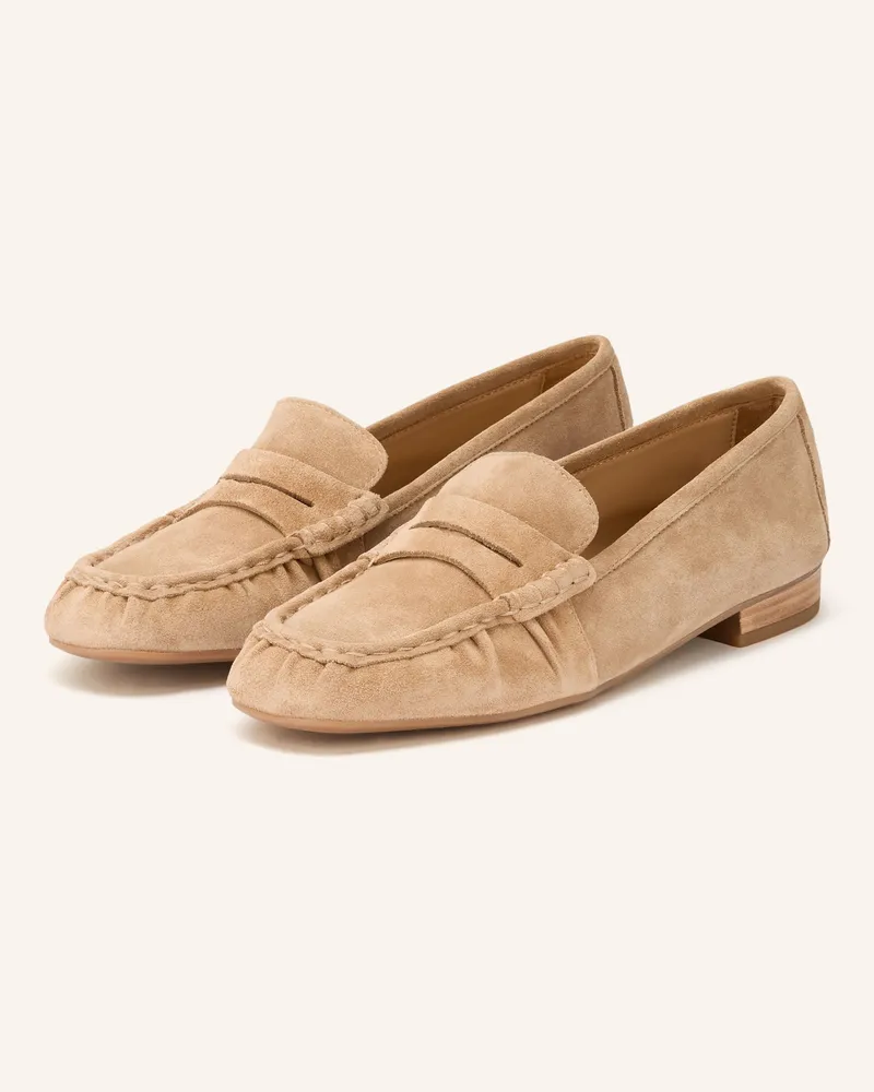 Unisa Penny-Loafer Balta beige Camel