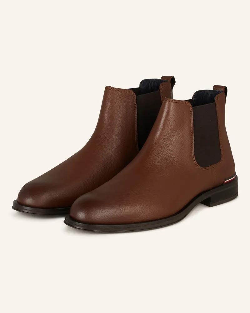 Tommy Hilfiger Chelsea-Boots CORE Cognac