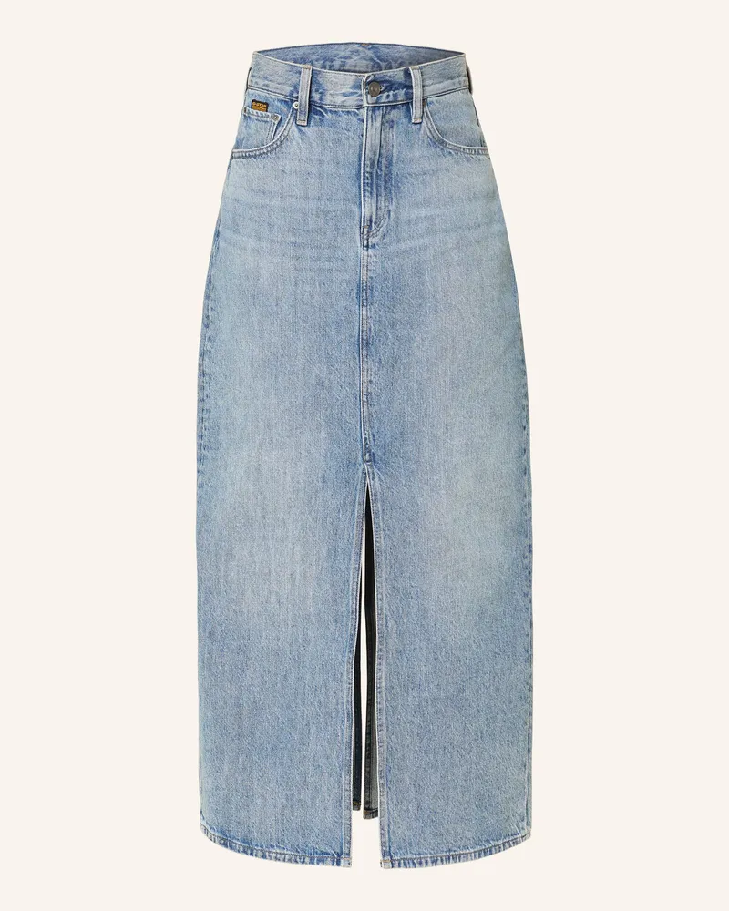 G-STAR RAW Jeansrock VIKTORIA Blau