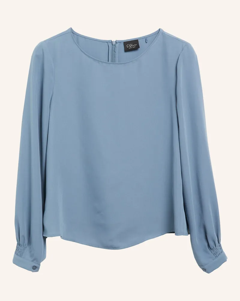 S.Oliver Bluse blau Blau
