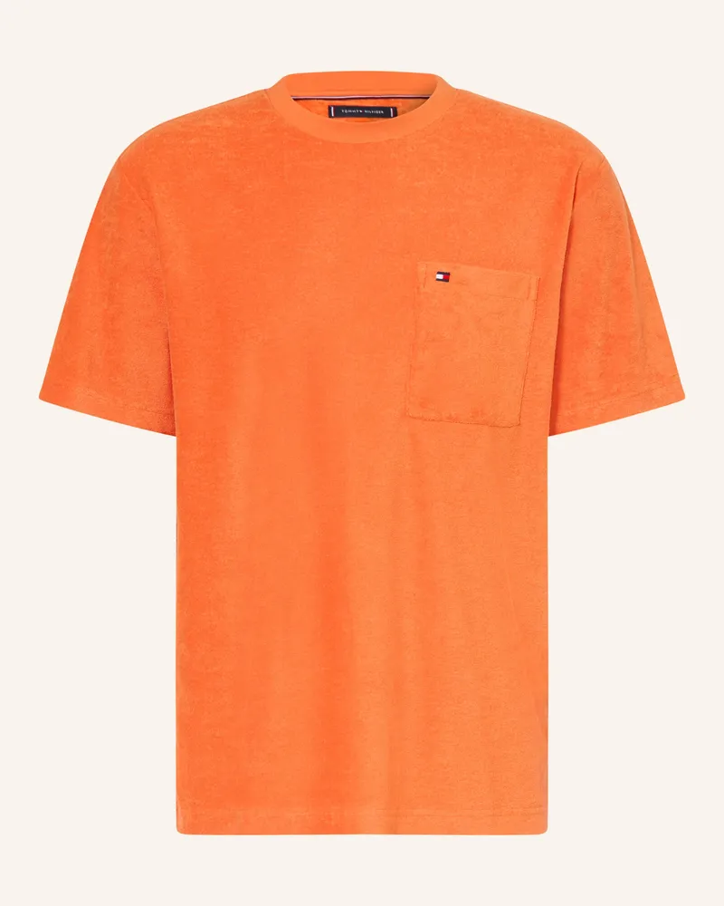 Tommy Hilfiger T-Shirt aus Frottee Orange