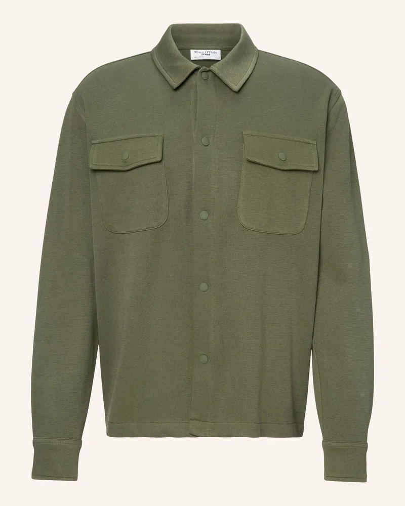 Marc O'Polo Overshirt gruen Dunkelgrün