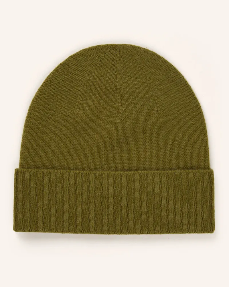 Darling Harbour Cashmere-Mütze Oliv