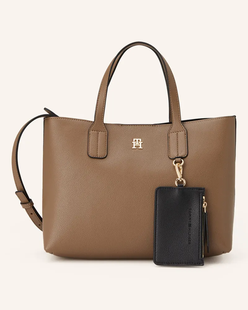 Tommy Hilfiger Handtasche Th Icon beige Taupe